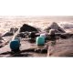 Belaidė kolonėlė Boompods Zero Ocean ZEXAQU, melsvai žalia