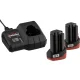 Akumuliatorinis gręžtuvas-suktuvas Metabo PowerMaxx BS Basic 12 V (2x 2.0 Ah, kroviklis, lagaminas)