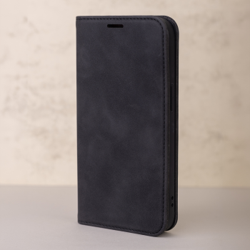 TFO Smart Suede Wallet Case for Samsung Galaxy A25 5G, Black