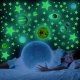 Šviečiantys fluoresciniai lipdukai Žvaigždės ir planetos, 453 vnt.
