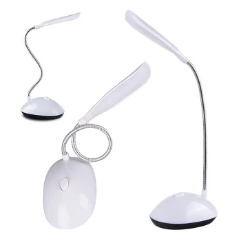 4 LED Desk Lamp, White