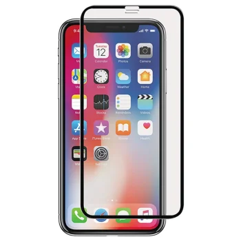 Apsauginis stiklas Apple iPhone XR / 11 (5D Full Glue), juodas