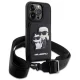 Karl Lagerfeld KLHCP14XCSAKCPMK dėklas „iPhone 14 Pro Max“ telefonui, juodas
