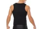 Men\'s Neoprene Sports T-shirt (Size L, Black)