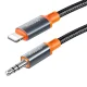Mcdodo CA-0780 Audio Cable iPhone Apple Lightning to Mini Jack AUX 3,5mm, 1.2m, Black