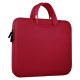 Universal 14\" Neoprene Laptop Bag with Handle - Red