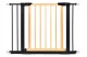 Ecotoys SF-011-BC Safety Gate for Stairs and Doors, 74-100 cm, Wood/Metal