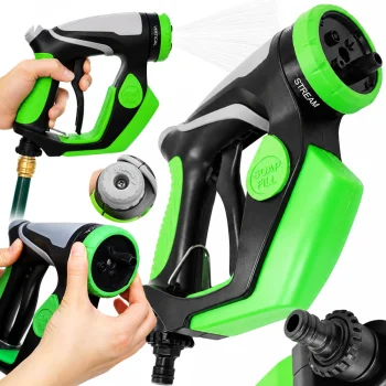 Automobilio plovimo pistoletas su putų purkštuvu ir talpa 1/2"