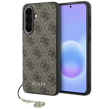 Guess 4G Charm Case for Samsung Galaxy A57 5G - Brown