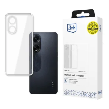 Dėklas 3mk Clear Case telefonui Oppo A98 5G, skaidrus
