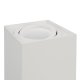 Maclean MCE426 W Surface Mounted Spotlight, GU10, Square, White