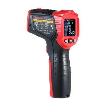 Skaitmeninis lazerinis pirometras ir drėgmės matuoklis Habotest HT651D