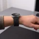 Laikrodžio dirželis Tech-Protect NylonMag, skirtas Samsung Galaxy Watch 40 / 44 / 46 mm, juodas