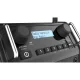 Statybų radijas PerfectPro DABPRO DAB+ FM Bluetooth, juodas