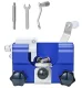 Portable Chainsaw Chain Sharpener Jig, Blue
