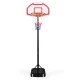 Laisvai pastatomas reguliuojamas krepšinio stovas Movepro, iki 210 cm