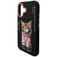 Nimmy Glasses Cool Cat dėklas telefonui iPhone 17, juodas