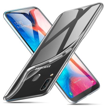 Skaidrus nugarėlės dėklas 2mm Samsung Galaxy A20e
