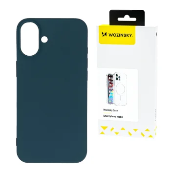 Wozinsky Silicone Case Flexible Cover for Samsung Galaxy S25 Ultra - Blue