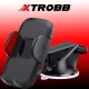 Xtrobb Automobilinis telefono laikiklis 4-7\", juodas