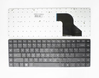 HP Compaq 620 / 621 / 625 nešiojamojo kompiuterio klaviatūra, juoda