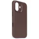 Decoded odinis dėklas su MagSafe skirtas iPhone 17, rudas