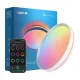 Išmanusis LED lubinis šviestuvas Lepro T1, RGB+CCT, 1800 lm, IP44, baltas