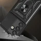 Hybrid Armor Camshield dėklas Samsung Galaxy S25, Juodas