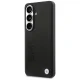 BMW Leather Hot Stamp MagSafe Case for Samsung Galaxy S26 - Black