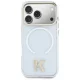 Karl Lagerfeld IML K Head Logo MagSafe dėklas iPhone 17 Pro Max, skaidrus
