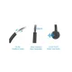 Belaidė „Bluetooth“ ausinė Conceptronic POLONA03BD, juoda