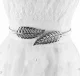 Women\'s Metal Belt 68-100cm, Silver