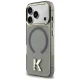 Dėklas Karl Lagerfeld iPhone 18 Pro / 17 Pro IML K Head MagSafe, juodas