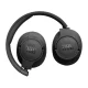 Belaidės ant ausų dedamos ausinės JBL Tune 720BT, Bluetooth 5.3, juodos