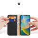 Atverčiamasis dėklas Dux Ducis Hivo iPhone 14 Plus su RFID, juodas