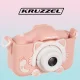 Kruzzel AC22296 rožinis skaitmeninis fotoaparatas vaikams
