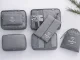 7-Piece Packing Cubes Set for Suitcase and Travel Luggage, Grey