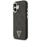 Guess 4G Triangle Logo MagSafe dėklas iPhone 17 telefonui, juodas