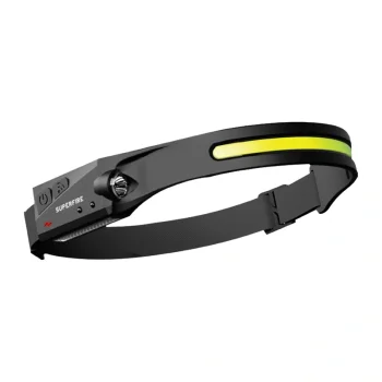 Galvos žibintuvėlis Superfire HL65 430lm USB-C