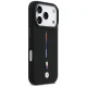BMW M Silicon Tricolor Line MagSafe dėklas iPhone 17 Pro, juodas