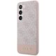 Samsung Galaxy S23 (SM-S911) Guess 4G Stripe Collection Case Cover (GUHCS23SG4GLPI), Pink