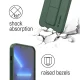 Wozinsky Kickstand Silicone Case for iPhone 13 Yellow