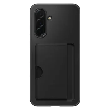 Samsung Galaxy A36 5G dėklas su kortelės lizdu EF-OA366TBEGWW, juodas