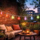 Forever Light SUNARI FLS-400 LED saulės energijos girlianda 4m spalvota