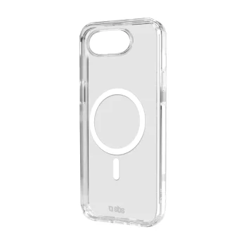 SBS Cover Light Mag dėklas iPhone 16e / 17e su MagSafe, skaidrus