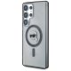 Karl Lagerfeld Button Karl Head MagSafe dėklas, skirtas Samsung Galaxy S25 Ultra, juodas