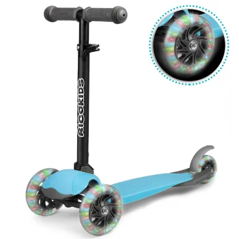 Ricokids Loco Blue 3-Wheel Scooter - Kids' Fun Ride-On Toy