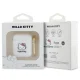 Hello Kitty Silicone 3D Kitty Head dėklas ausinėms AirPods 1/2, baltas