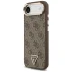 Guess 4G Triangle Logo MagSafe dėklas, skirtas iPhone Air, rudas