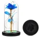 Everlasting Rose with LED, Blue